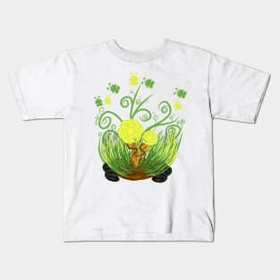 Natural flower design Kids T-Shirt